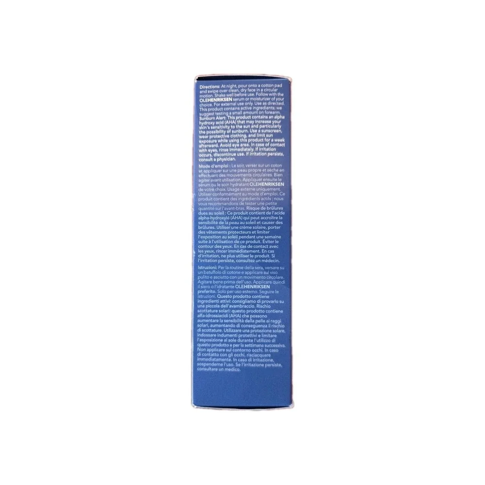 OLEHENRIKSEN Glow2fOH Dark Spot Toner • 7% High Potency AHA'S 6.5 fl oz • Sealed
